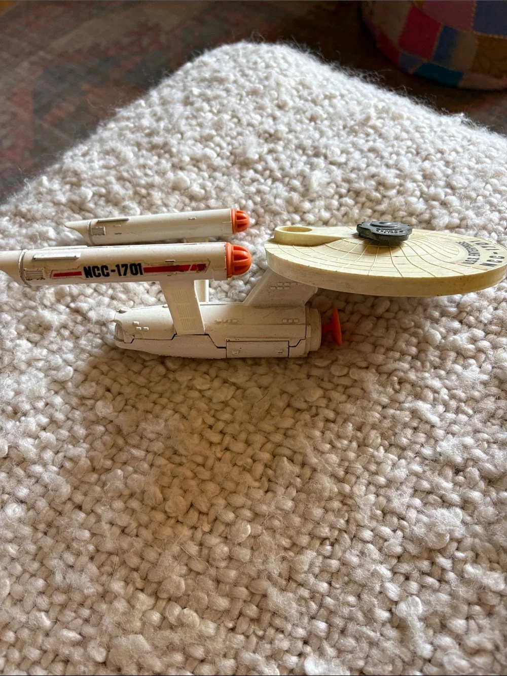 Vintage 1976 Dinky Toys #358 Star Trek U.S.S. Enterprise NCC-1701 - Diecast